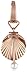 Fossil Seashell Charm