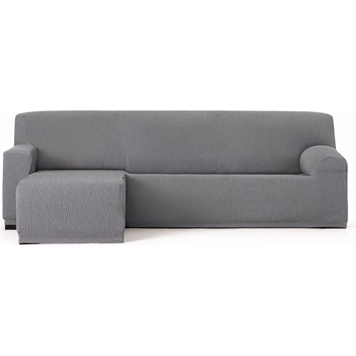 ECOMMERC3 | Copridivano Chaiselong Braccio corto sinistro universale e versatile – Copridivano Chaiselongue colore grigio, protezione facile da posizionare per schienale, seduta e bracci