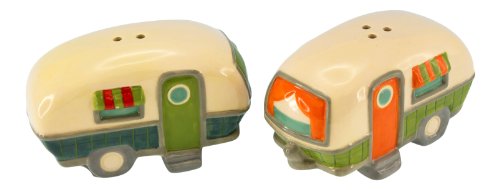 Beachcombers Campers Salt and Pepper Set - //coolthings.us