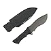 Schrade Delta Class Little Ricky Full Tang Fixed Blade with Titanium Coated 8Cr13MoV Stainless Steel Drop Point Re-Curve Blade for Outdoor Survival, Hiking