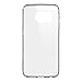 Galaxy S6 Edge Case Clear, LUVVITT [ClearView] Hybrid Scratch Resistant Back Cover with Shock Absorbing Bumper for Samsung Galaxy S6 Edge - Crystal Clear