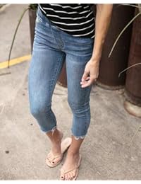 Jeggings para dama, color azul
