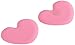 Foot Petals Tip Toes Pink Heart Pink One Size