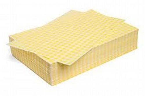 Sunrisesupplies 50 Sheets Quality Gingham Duplex GREASEPROOF Papers Chips Basket Liners (Yellow Gingham)