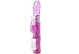 HouRan 12 Modes Jack Vibrate Rabbit Toys For Women Rotation Thrusting Endless Pleasure Adult Games Party Supplies (Pink)