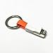 The inCharge Ultra Portable Charging / Sync Keychain Cable Compatible With Apple iPhone / iPad / iPod 10mm Thin Version (Orange)
