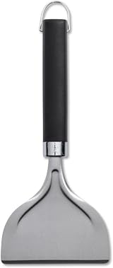 Weber Stainless Steel Grill Plate Scraper with Non-Slip Handle 6781 view 2