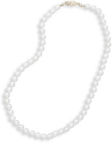 16" 6-6.5 mm Grade A Cultured Akoya Pearl Necklace