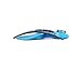 Miss W Pressure Putt Trainer, Foldable Putt Training Aid Golf Putting Training Tool for Indoor and Outdoor Golf Putting Practice (Blue)