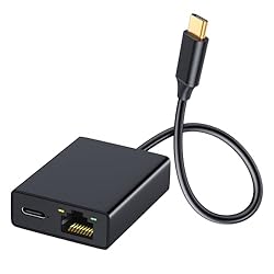 ZEXMTE USB C to Ethernet Adapter for TV Stick- USB