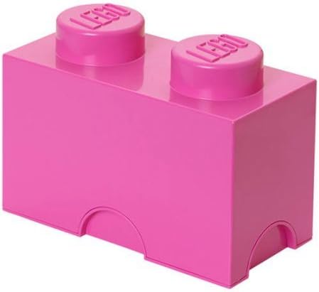 LEGO Storage Brick 2 Bright Purple/ Medium Pink