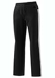 adidas Womens Essentials Cotton Fleece 3S Open Hem Pants