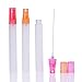 MUB Travel Refillable Small Glass Perfume Bottles 0.3 oz Essentials Frosting Spray Sample 10ml Mini Atomizer Sample Vials Christmas Day Gift