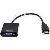1080P HDMI Male to VGA Female Adapter Video Converter Cable for PC DVD HDTV NEW