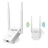 Wifi Extender CT Wifi repeater Wireless Range Extender Wifi Booster Wireless Repeater + Access Point + Router with Dual External Antennas for 360 Degree Wifi Signal (N-300)