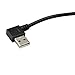 UCEC USB 2.0 Extension Cable - Left Angle A Male to Female - 0.7 Feet (20cm)