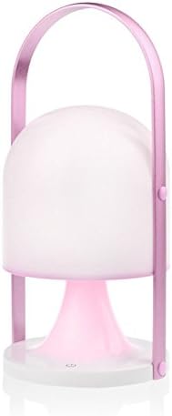 CTORCH Outdoor Portable Lamp USB Charging LED Eye Protection Night Light Waterproof Camping Light Touch Dimming (Pink)