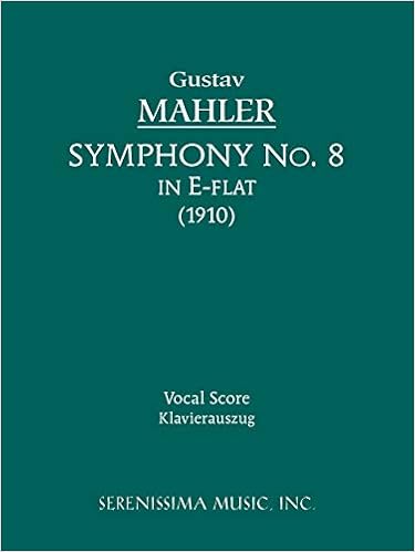 Symphony No 8 Vocal Score Amazon Co Uk Mahler Gustav Woss Joseph Venantius 9781932419467 Books