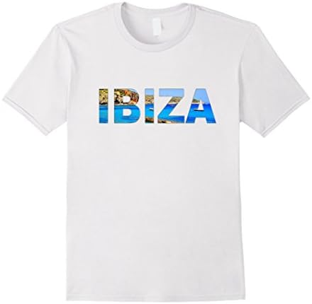 Mens Ibiza Shirt Spanish Beach Party Tshirt 3XL White