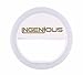 Ingenious Selfie Ring Light for iPhone 6 plus/6s/6/5s/5/4s/4/Samsung Galaxy S6 Edge/S6/S5/S4/S3, Galaxy Note 5/4/3/2, Sony Xperia, Motorola Droid and Other Smart Phones (WHITE 2)