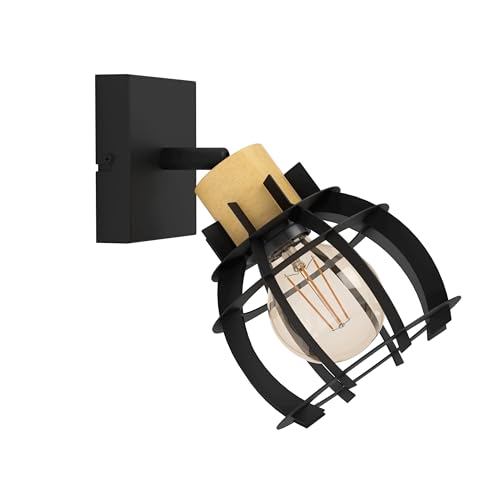 EGLO Stillington 1 FSC100HB - Lampada da parete LED per interni con faretto