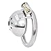 Greymond Men Stainless Steel Protective Device Hypoallergenic Ring, Suitable for Men of Any Size Artist Blending (40mm)