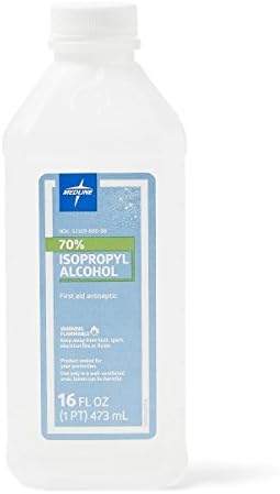 Medline Isopropyl Alcohol, 99%, Pint, 16 OZ