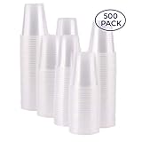 3 oz. Plastic Cups, Bulk - (500/Case)