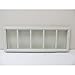 SHED, Playhouse WINDOW-TRANSOM-10X23-WHITE-FLUSH