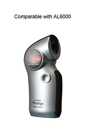 AlcoMate Standard Breathalyzer Mouthpieces 500 Count | One-Way Flow Technology | Genuine AlcoMate Mouthpieces