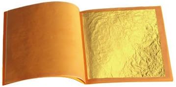 Sim Gold Leaf Leaf, 70mm x 70mm