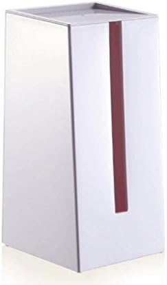 Tissue Box Plastic Storage Box Simple Dining Paper Paper Box Living Room Desktop Bookcase Coffee Table GAOLILI (Color : White)