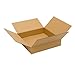 Pratt PRA0119 Recycled Corrugated Cardboard Single Wall Standard Flat Box with C Flute, 20" Length x 20" Width x 6" Height, (Pack of 15)