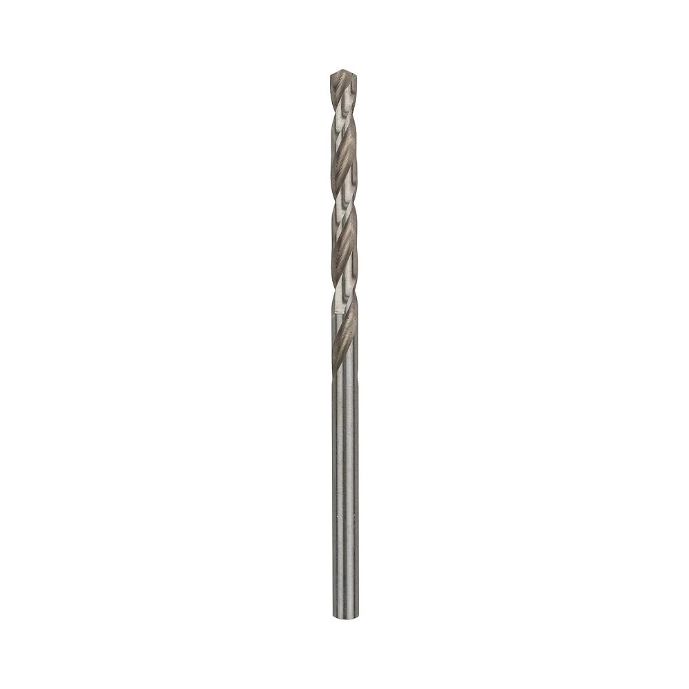 Bosch 10x PRO Metal HSS-G Twist Drill Bit Standard Length (for Non-ferrous metals, Steel, Ø 4,00 mm, Professional Accessory Rotary Drill/Drivers)