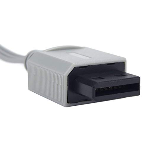 AV Cable for Wii Wii U, AV Cable Composite Retro Audio Video Standard Cord for Nintendo Wii Wii U - Thumbnail 2