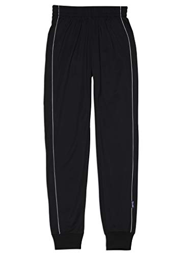 Spalding Boys Side Stripe Tricot Athletic Two-Piece Tracksuit Set Pewter 8