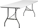 Flash Furniture 30''W x 96''L Plastic Folding Table [RB-3096-GG]