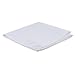 100% Cotton Premium Mens Pocket Square by John William (White)