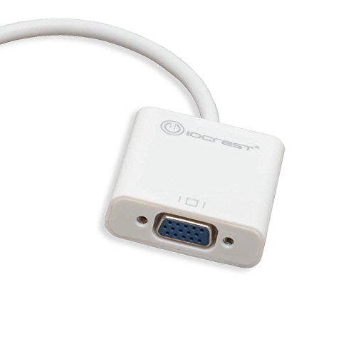 IO Crest Active HDMI to VGA Adapter with Audio Support Via 3.5mm Jack (SY-ADA31044)