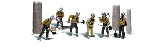 Smoke Jumpers HO Scale Woodland Scenics