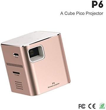 Malihome Smart Projector Mini Mobile Cubic Portable Wireless Home Theater Media Player for IPhone