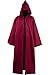 Men's Cosplay Cloak Robe Costume Halloween Tunic Hooded Uniform