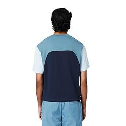 Lacoste Men's Classic Fit Colorblock T-Shirt, Navy