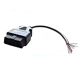 16 Pin J1962 OBD2 OBDII Male Diagnostic Connector Cable Pigtail