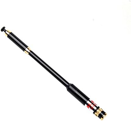 JUENTAI AL-800 Dual Band 144/430Mhz BNC Male Two Way Radios Antenna for ICOM YAESU Handheld Ham Radio Walkie Talkikes with BNC Connectors