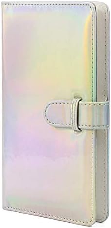 PU Leather 96 Pockets Photo Album for Fujifilm Instax Mini 8/9/7s/25/70/90 Instant Camera Film, 3 Inch Pictures
