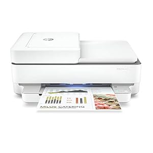 HP ENVY Pro 6455 Wireless All-in-One Printer, Mobile Print, Scan & Copy, Auto Document Feeder, HP Instant Ink ready…
