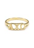 The Collegiate Standard Alpha Chi Omega 14k Gold