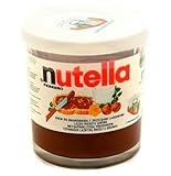 Nutella Hazelnut Spread 200g : Glass Jar - European Import - THE Real Nutella! Bonus Nutella Cake Recipe