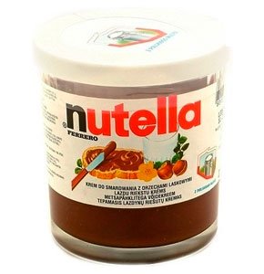 Nutella Hazelnut Spread 200g : Glass Jar - European Import - THE Real Nutella! Bonus Nutella Cake Recipe